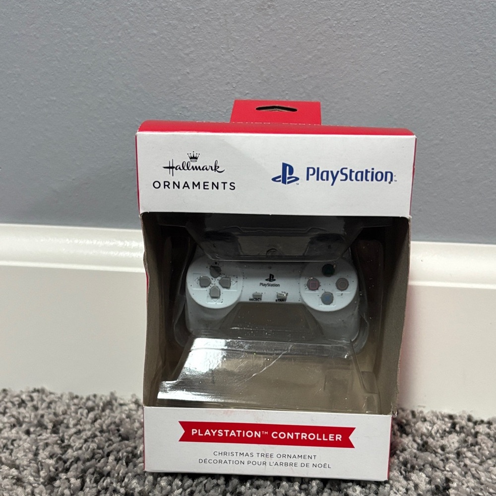 PlayStation White Controller Ornament